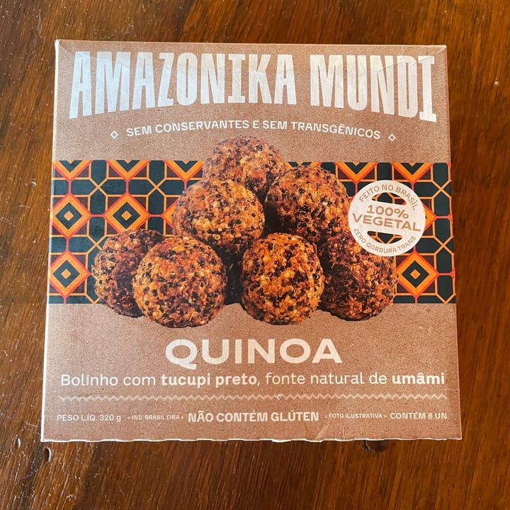 photo of Amazonika mundi Bolinho de Quinoa shared by @cinevine on  20 Apr 2022 - review