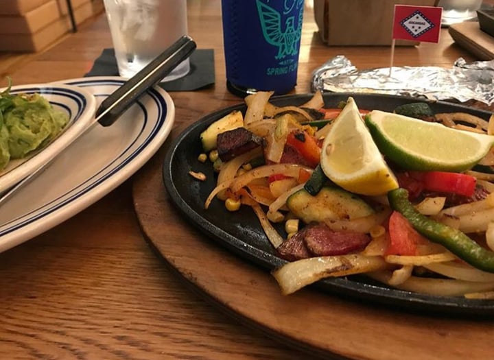 photo of Heights Taco & Tamale Co. Veg fajitas shared by @alishap on  03 Jun 2018 - review
