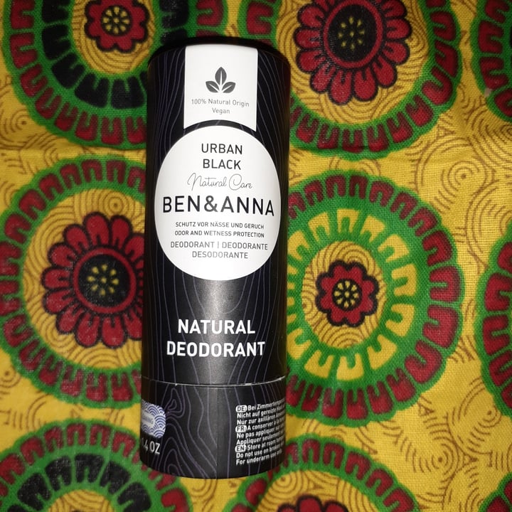 photo of Ben & Anna Deodorante Urban Black shared by @allyp on  14 Mar 2022 - review