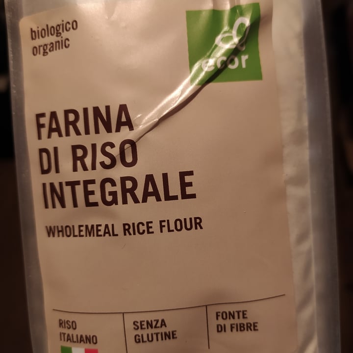 photo of Ecor Farina di riso integrale shared by @vale112 on  13 Apr 2022 - review