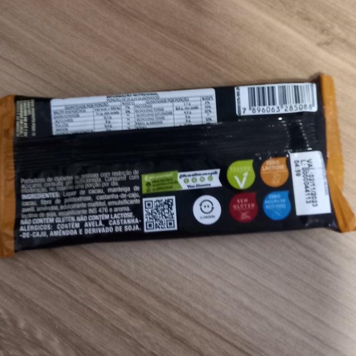 photo of VITAO chocolate Dark 60% Cacau shared by @carolsenger on  13 Nov 2022 - review