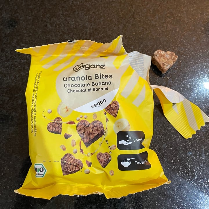 photo of Veganz Chocolate Banana Granola Bites shared by @holly808 on  15 Dec 2020 - review