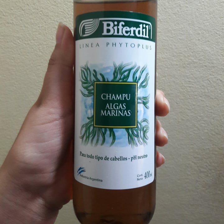 photo of Biferdil Shampoo Algas Marinas shared by @veggimimi on  22 Jun 2020 - review