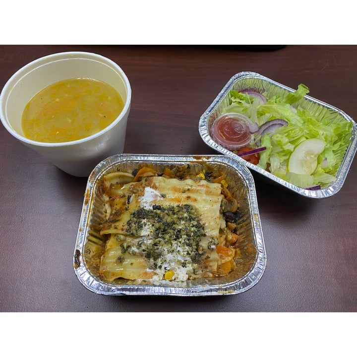review photo of Natural Spice Panamá Lasagña de vegetales (hongos, berenjena, frijoles y zanahoria, maíz ). Vegana en salsa roja shared by @camj-09 on 29 Apr 2021 - review