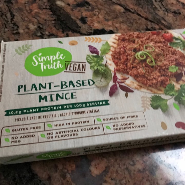 photo of Simple Truth Plant based mince shared by @jancox on  19 Oct 2021 - review