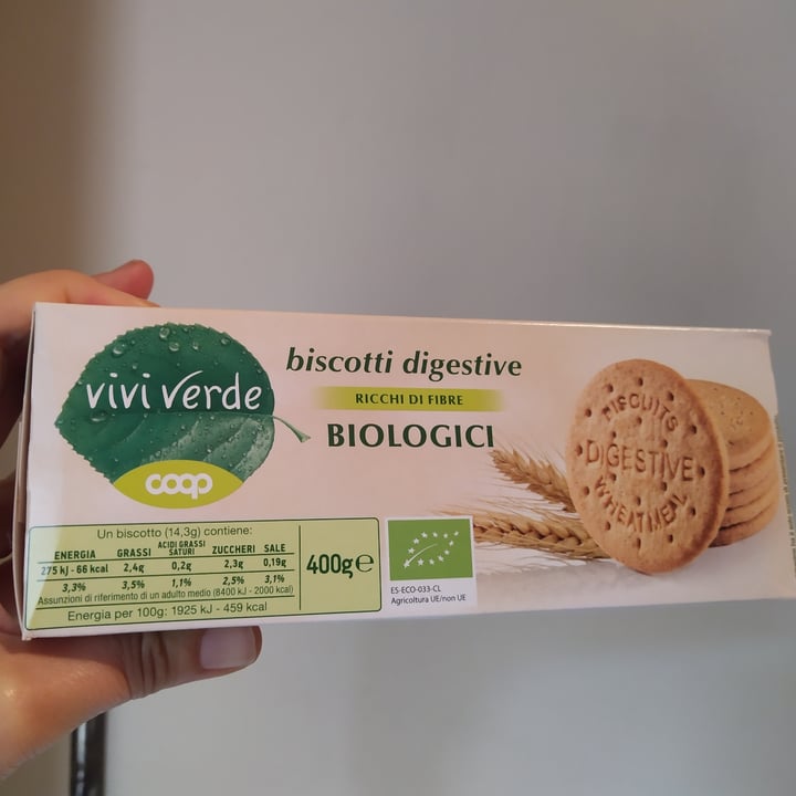 photo of Vivi Verde Coop Biscotti digestive shared by @alemdv on  05 Oct 2021 - review