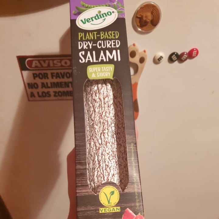 review photo of Verdino Dry-cured salami shared by @na-vegan-te on 28 Sep 2021 - review