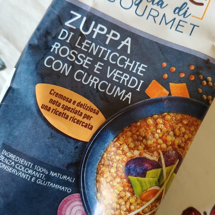 review photo of Nuova Terra Zuppa di lenticchie rosse e verdi con curcuma shared by @hallie65 on 24 Apr 2021 - review
