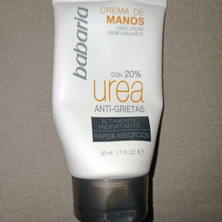 photo of Babaria Crema de manos con Urea shared by @anabc3 on  23 May 2022 - review
