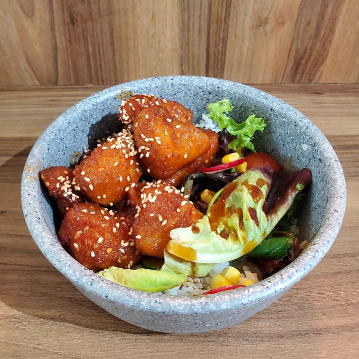 review photo of Lucky Cat Yangnyeom Monkey head mushroom rice veganised shared by @radicpunk on 11 May 2021 - review