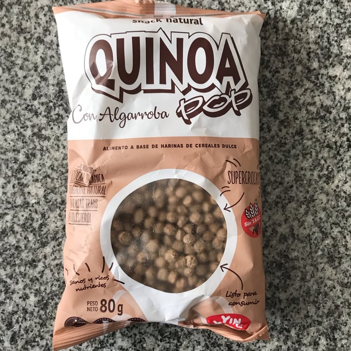 photo of Yin Yang Quinoa Pop con Algarroba shared by @hipernova on  11 Dec 2021 - review