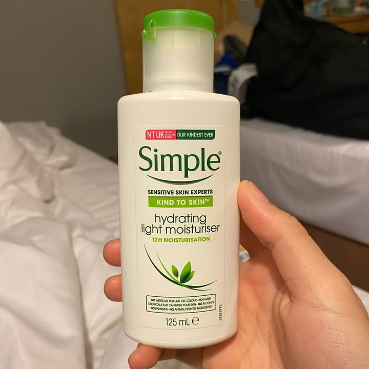review photo of Simple Hydrating Light Moisturizer shared by @ceganmhoo on 13 Oct 2021 - review