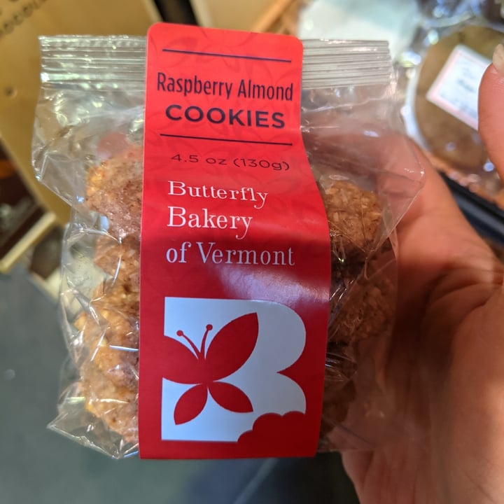 review photo of Butterfly Bakery Raspberry Almond Cookies shared by @alicexyl on 03 May 2021 - review