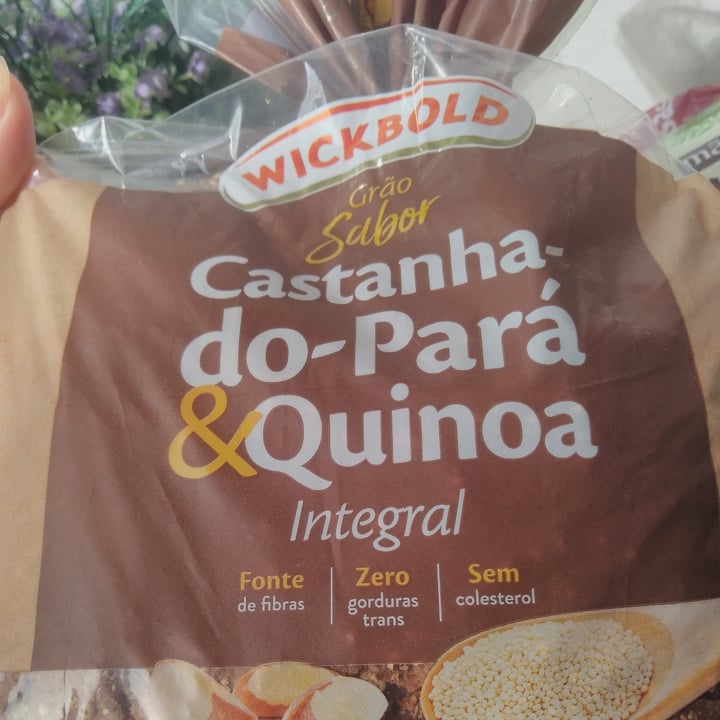 photo of Wickbold pão de castanha do para w quinoa shared by @cassiasilvamaio2022 on  08 May 2022 - review