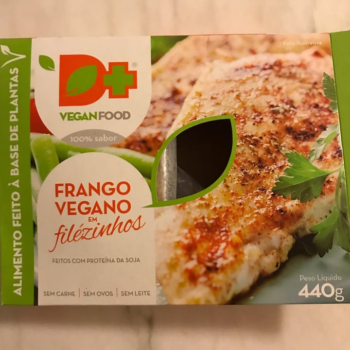 photo of D+ Vegan food Frango Vegano shared by @mirianbrasil1 on  20 May 2022 - review