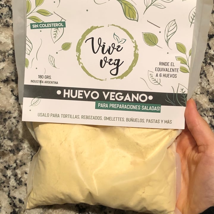 photo of Vive Veg Huevo Vegano shared by @xeci on  28 May 2021 - review