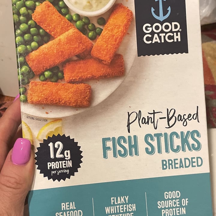 photo of Good Catch Plant-Based Fish Sticks Breaded shared by @ceciasas69 on  29 May 2022 - review