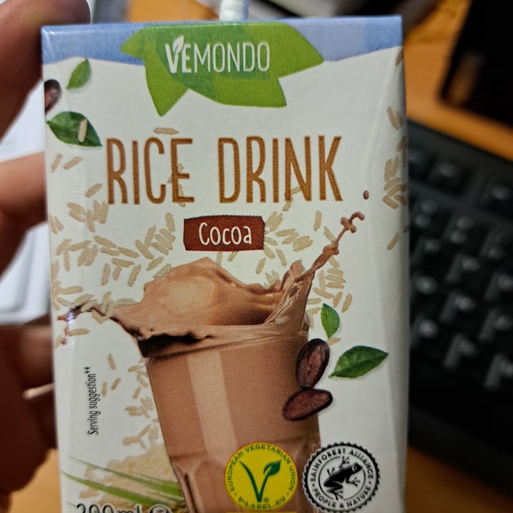 photo of Vemondo  Rice drink cocoa shared by @peltis on  13 Dec 2022 - review