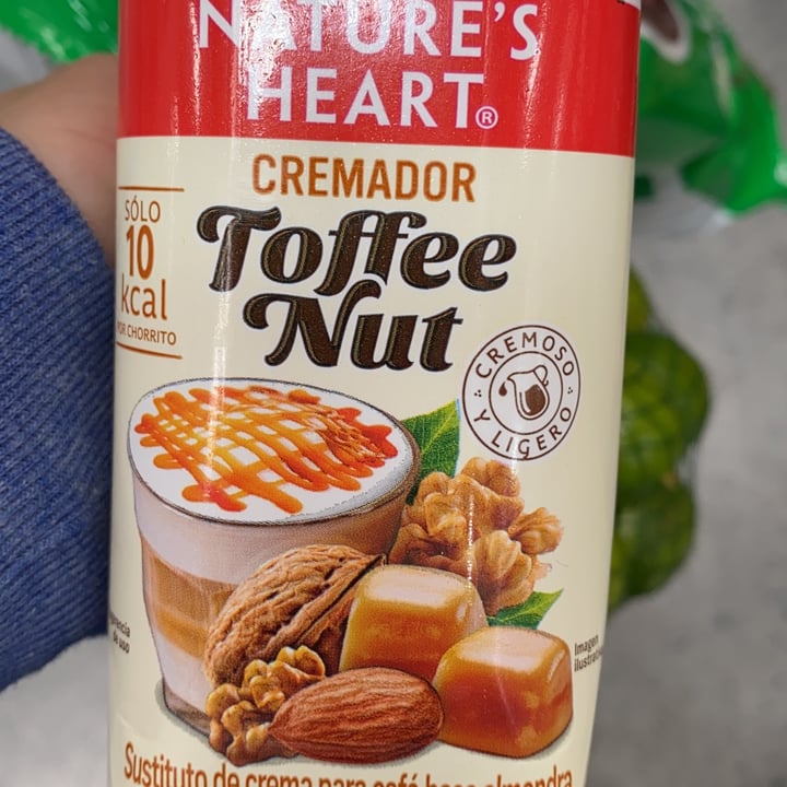 photo of Nature's Heart Sustituto De Crema Para Cafe Sabor Toffee Nut shared by @debeb on  13 Jan 2022 - review