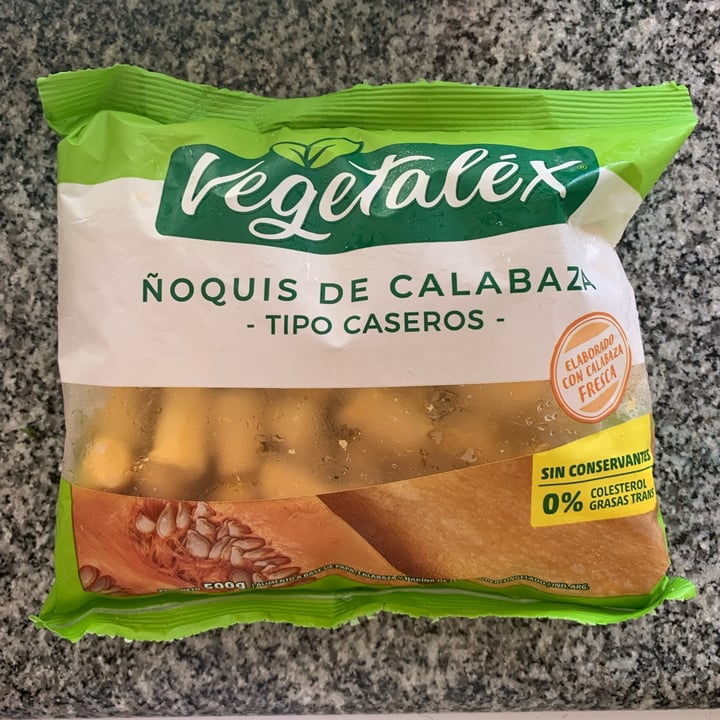 photo of Vegetalex Ñoquis de Calabaza shared by @canica on  05 Nov 2021 - review