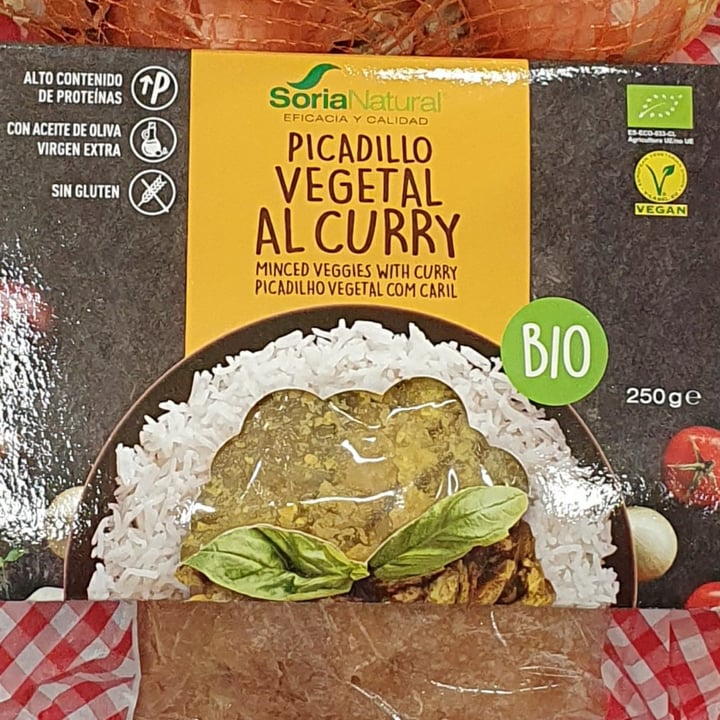 photo of Soria Natural Picadillo vegetal al curry shared by @mariencd on  10 Jan 2021 - review