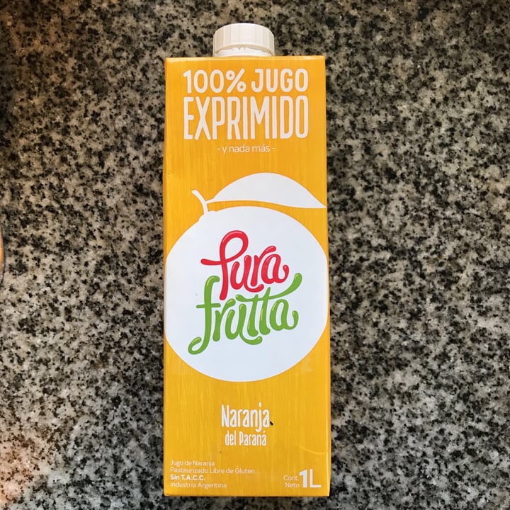 photo of Pura frutta Jugo Exprimido de Naranja del Paraná shared by @martinag on  04 Aug 2021 - review