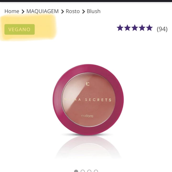 review photo of Eudora Blush & Go Niina Secrets Pêssego Secreto shared by @jessicacolaco on 01 Aug 2021 - review
