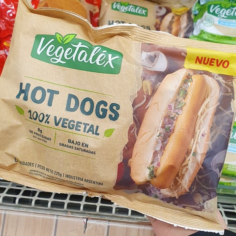 Hot dogs 100% Vegetal
