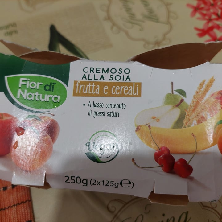 photo of Fior di Natura Cremoso alla Soia Frutta e Cereali shared by @franciscatordai on  13 Jun 2022 - review