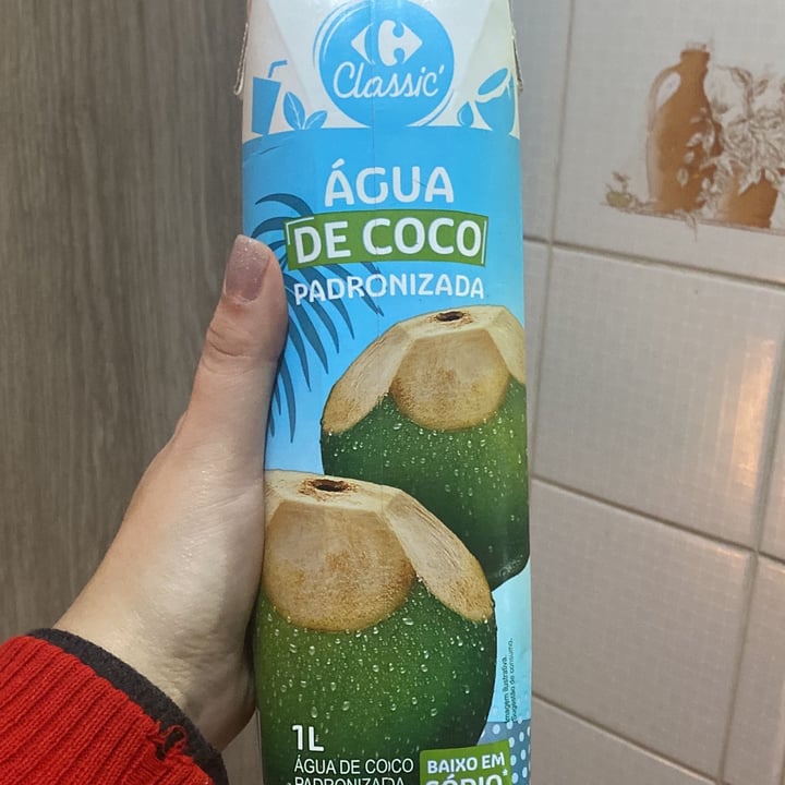 photo of Carrefour Água de coco shared by @leticiares on  01 Oct 2022 - review