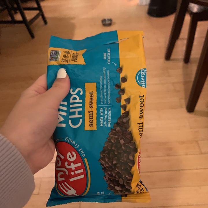 review photo of Enjoy Life Semi-Sweet Chocolate Mini Chips shared by @livriley on 31 Dec 2020 - review