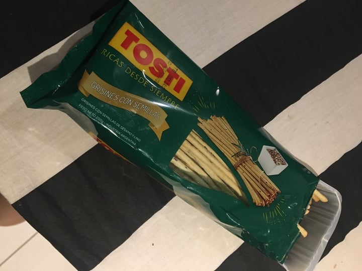 photo of Tosti tosti grisines con semillas shared by @more31 on  31 Mar 2020 - review