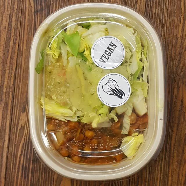 Foto del plato “Chard Chickpeas | Mangold-Kichererbsen Burrito Bowl”