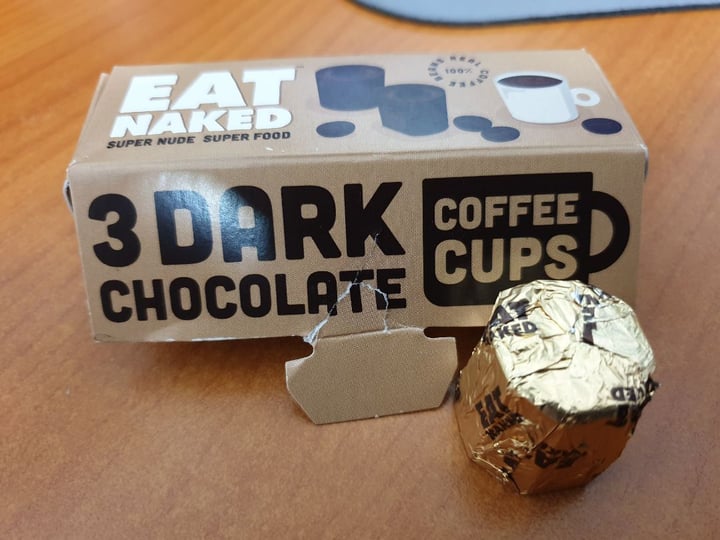photo of Eat Naked 3 Dark chocolate coffee cups shared by @rosiebee on  28 Feb 2020 - review