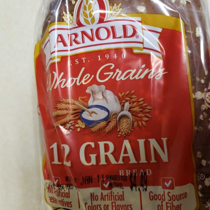 photo of Arnold 12 GRAIN BREAD shared by @luckyyiam27 on  03 Jan 2020 - review