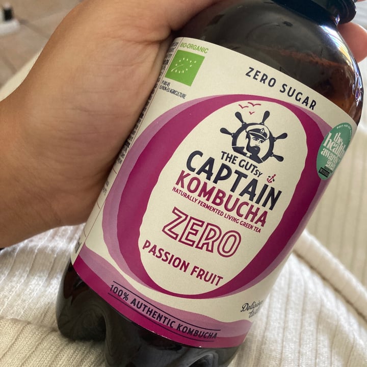 review photo of The Gutsy Captain Kombucha Passion Fruit Zero shared by @artkalis on 05 Sep 2022 - review