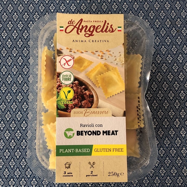 photo of PASTA FRESCA de Angelis Ravioli con beyond meat shared by @gianky on  04 Sep 2022 - review