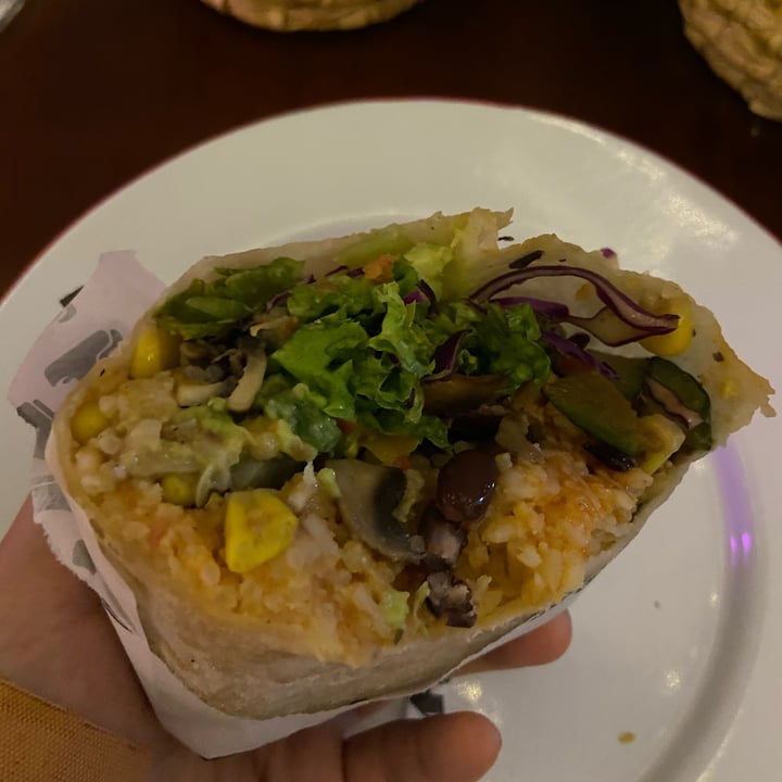 photo of Papi's Tacos The Vegan Burrito shared by @misssedgwick on  23 Sep 2022 - review