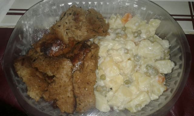 Photo of the dish “Parrillada y ensalada”