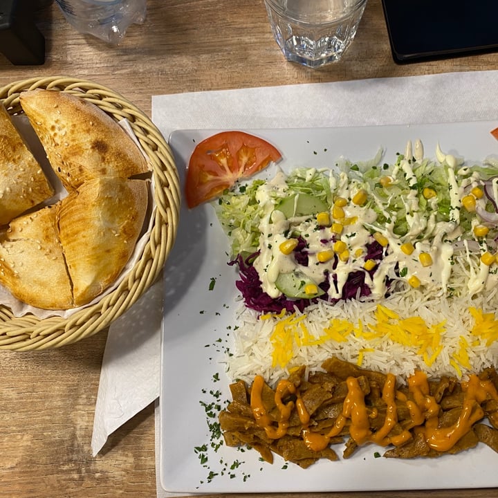 photo of Pizzeria-Kebab Monte Ararat (Vegano / Vegetariano) Comer piatto shared by @animalionline on  19 Jul 2021 - review