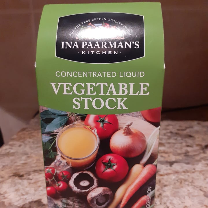 photo of Ina Paarman’s Kitchen Liquid Vegetable Stock shared by @plantbasedpisces on  29 Sep 2021 - review