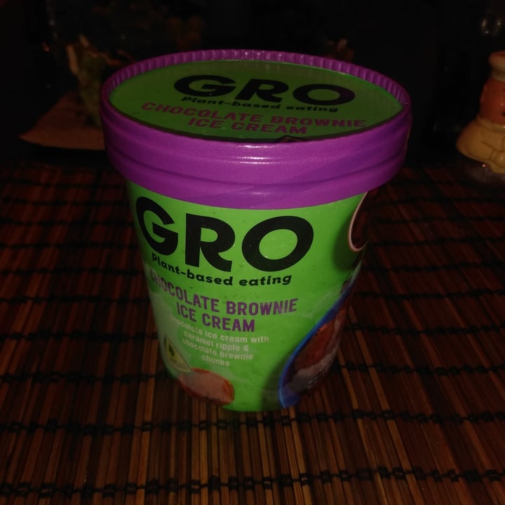 photo of GRO Chocolate brownie ice cream shared by @tggsk8 on  28 Apr 2022 - review