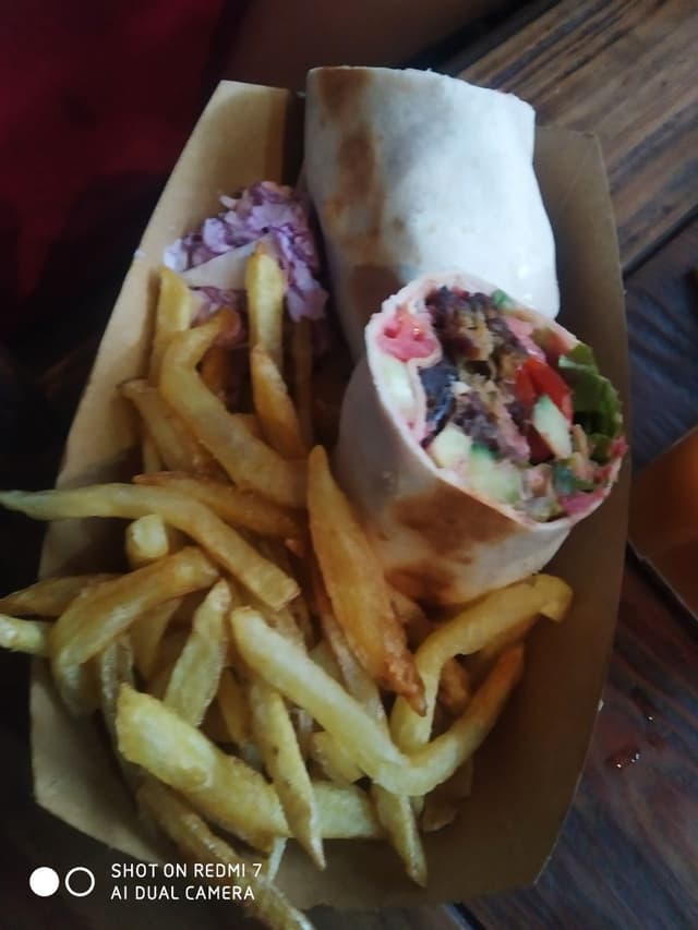 Foto del piatto “Falafelgasm wrap”