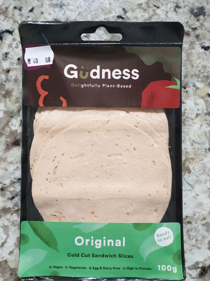 photo of Gudness Plant-Based Deli Original deli slices shared by @tilana85 on  29 Jan 2020 - review
