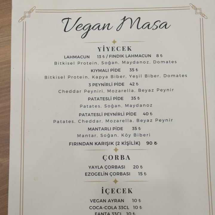 review photo of Vegan Masa Patatesli peynirli pide shared by @clarasaten on 09 Dec 2021 - review