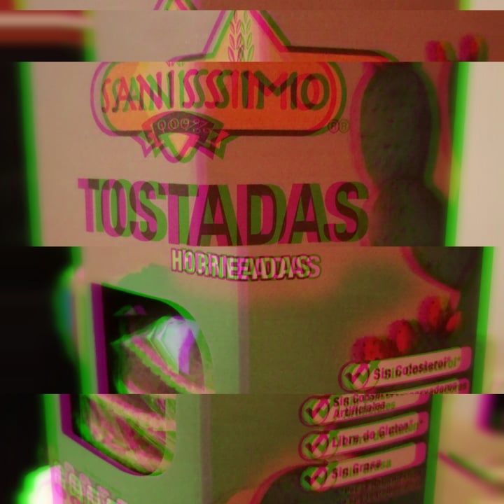 review photo of Sanissimo Tostadas Horneadas shared by @goldenvanessa on 28 May 2020 - review
