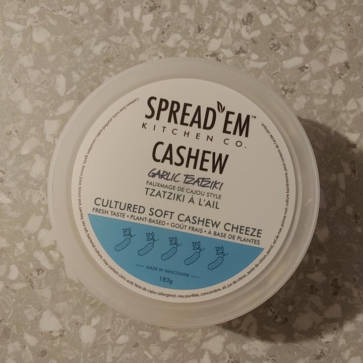 review photo of Spread'Em Kitchen Tzatziki Cashew Dip shared by @monikacw on 12 Oct 2020 - review