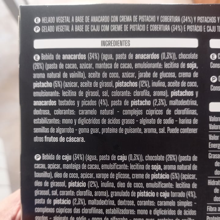review photo of Hacendado helado pistacho shared by @veggielauher on 23 May 2022 - review