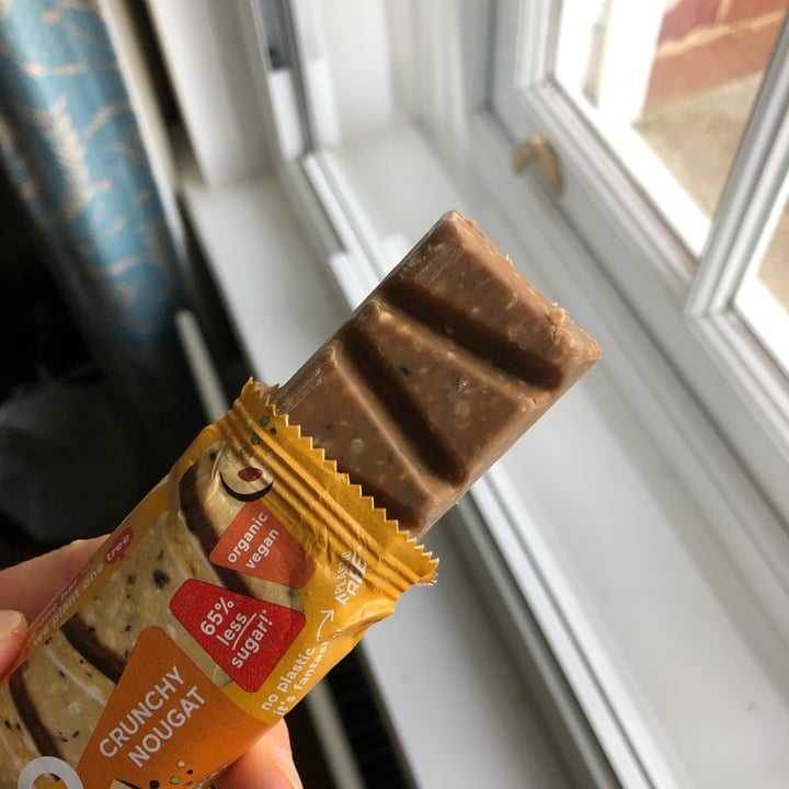 photo of Nucao White Crunchy Nougat shared by @yourlocalvegan on  21 Apr 2022 - review