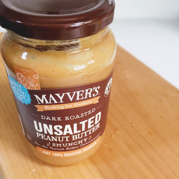 photo of Mayver's Dark Roasted Unsalted Peanut Butter (Smunchy) shared by @waisum on  17 Nov 2019 - review